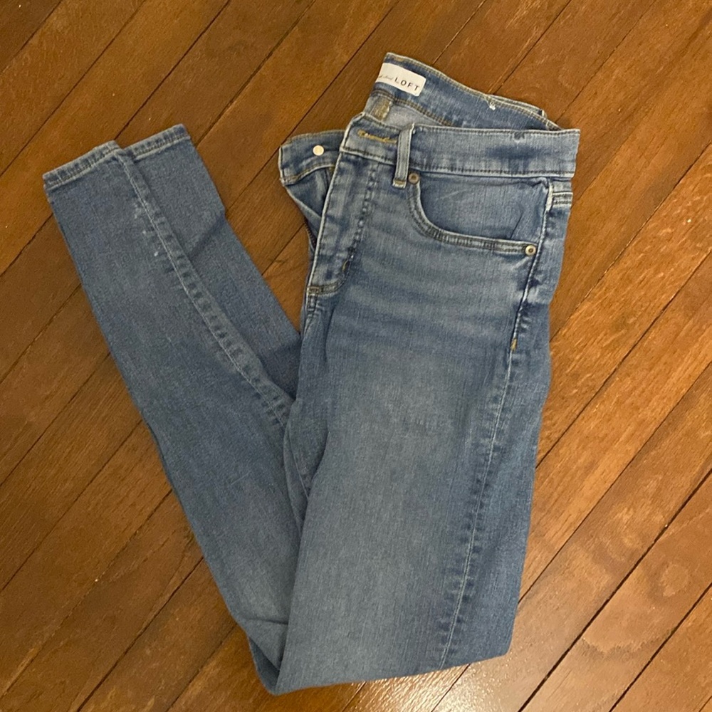 Loft Skinny Crop Jeans